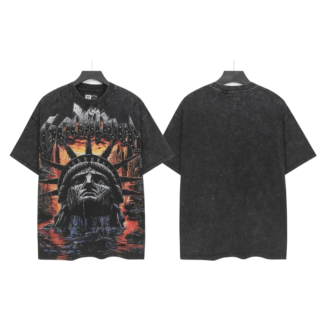 G 6201# Black/ ｜ godspeed（ + ） In Stock Retro T（ ） （fabric）：32 Sizes（size）：S-M-L-XL （colour）： Black/
